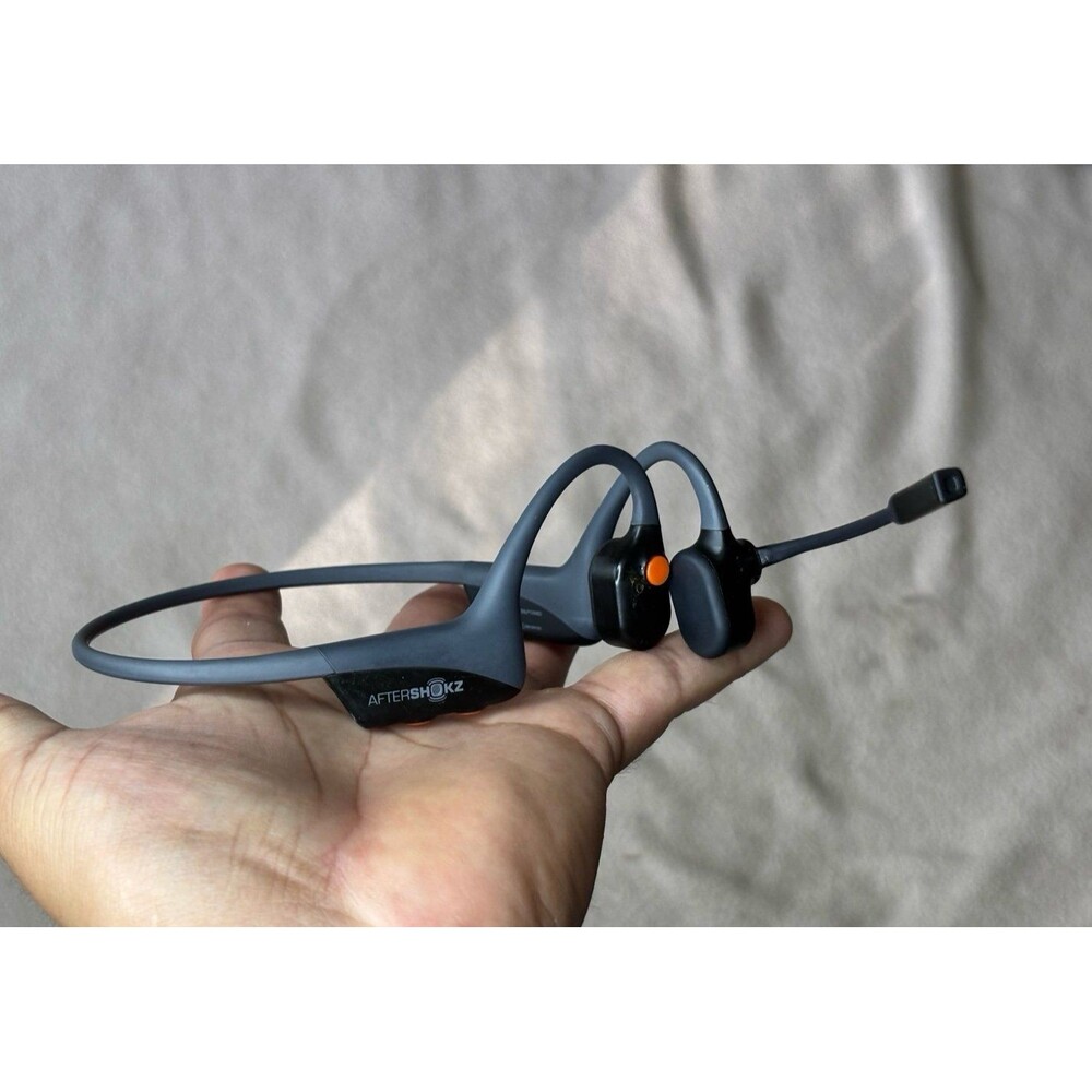 AfterShokz ASC100 OpenComm Wireless Stereo Bone Conduction Bluetooth Headset